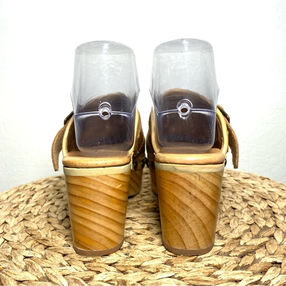 Free people Culver City clogs camel tan leather - Picture 4 of 9